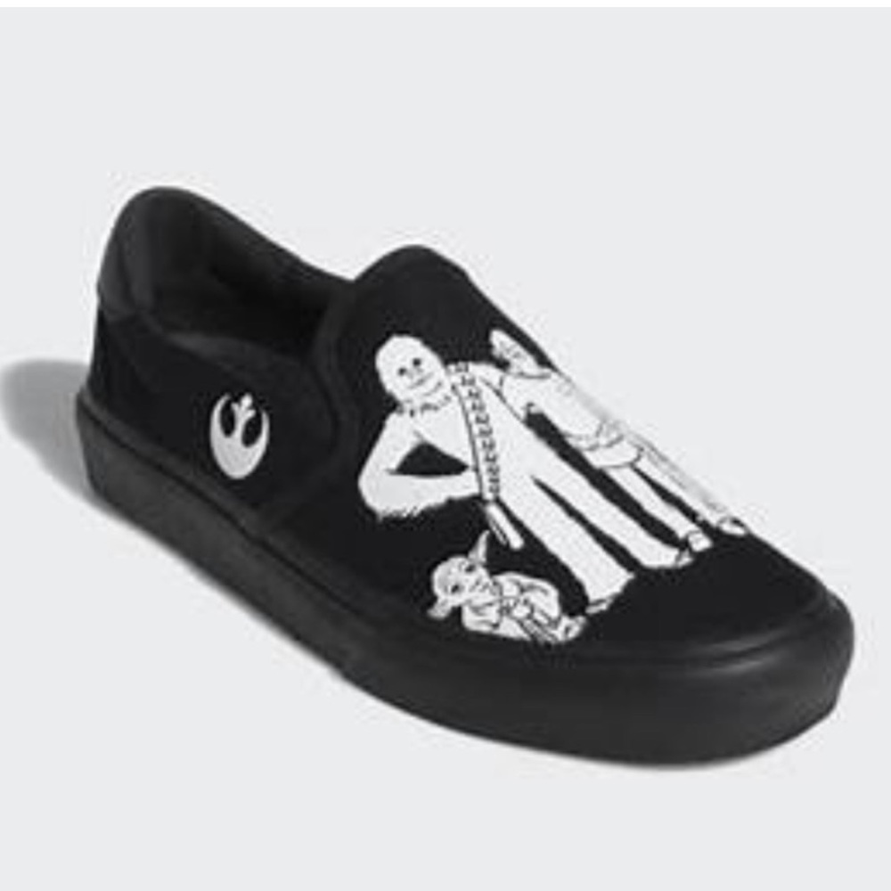 Adidas Collaboration with Star Wars  Rallye slip on’s special edition sneakers - Picture 3 of 12